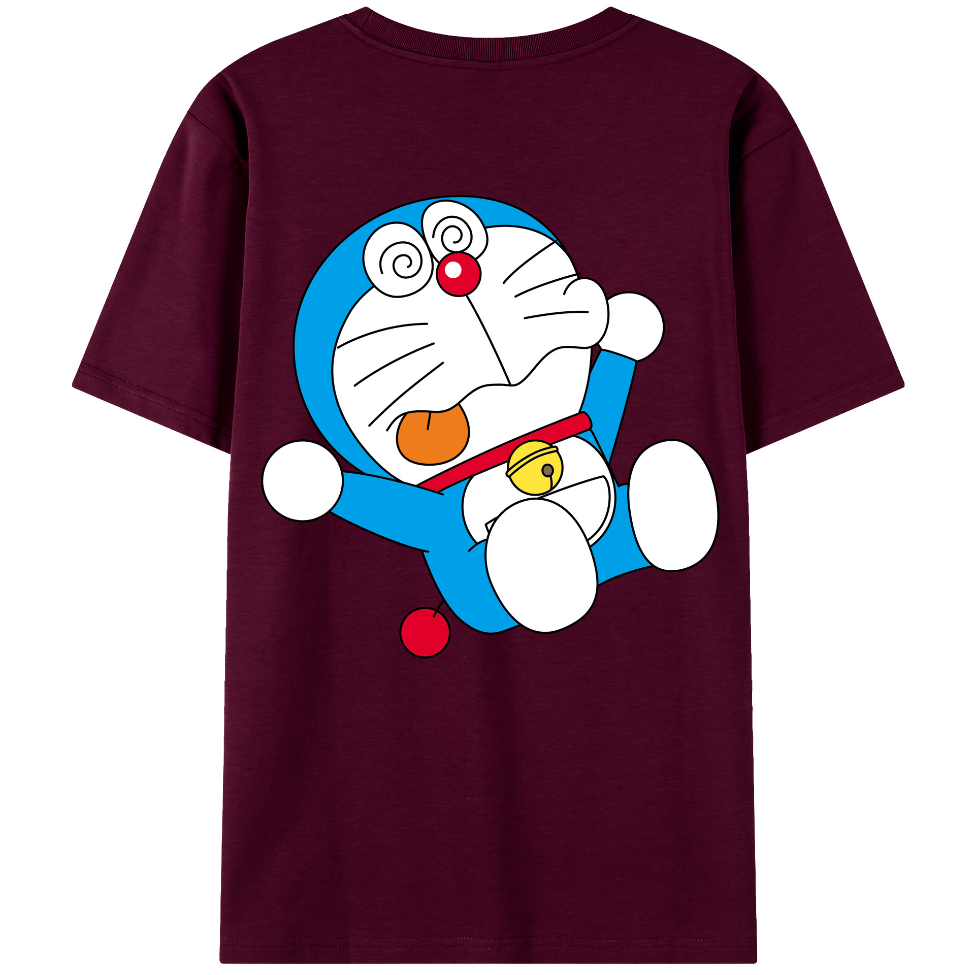 （画像用） ドラえもん Doraemon レディース半袖Tシャツ(バックプリント)